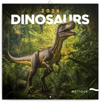 Realsystem 23.09844 Lemeznaptár  300x300mm dinosaurs 2026. kép