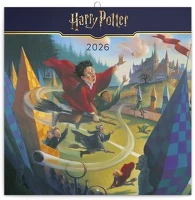 Realsystem 23.09846 Lemeznaptár  300x300mm harry potter 2026. kép