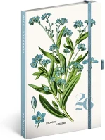 Realsystem 23.09869 130x210 mm 2 hét oldalpáronként sárga lapos herbarium 2026 kép