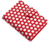 Realsystem 3192-10 Gyűrűs kalendárium műbőr pöttyös mintázatú s méret 110x150 mm kép