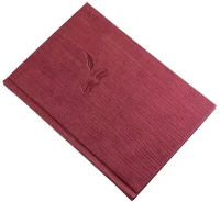 Realsystem 5200-06 Fashion  a4s bordó vendégkönyv / jegyzet kép