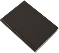 Realsystem 5321-01 2025 standard  a5 napi beosztású fekete határidőnapló kép