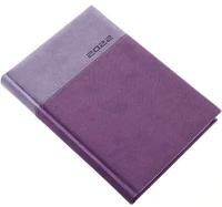 Realsystem 5321-44 Határidőnapló lux a5, napi lila  2023. kép