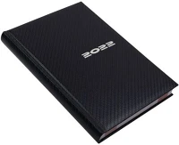 Realsystem 5321-84 Realsystem 2022-es Carbon 5321-84 A5 napi beosztású kék határidőnapló kép