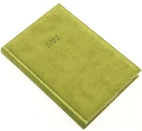 Realsystem 5322-48 Határidőnapló bolero p a5, napi világoszöld  2023. kép