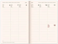 Realsystem 5412-MO Realsystem 2023-as 5412 Moon B6 mágneses zsebnaptár kép