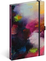 Realsystem 5416-PP 5416 pink painting keményfedeles notesz kép