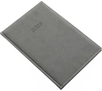 Realsystem 5612-43 2025 bolero  b5 heti beosztású szürke határidőnapló kép