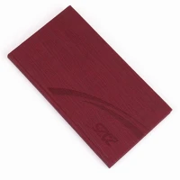 Realsystem 5700-06 2025 fashion  bordó fekvő zsebnaptár kép