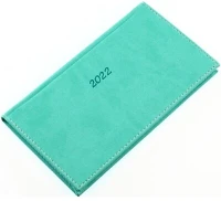 Realsystem 5712-40 Realsystem 2022-es BoleroP 5712-40 fekvő türkiz zsebnaptár kép