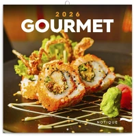 Realsystem 6097-GO Lemeznaptár  300x300mm gourmet 2026. kép