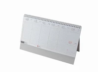 Realsystem 7831-00 2025  álló fehér papíros asztali naptár kép