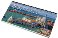 Realsystem 7961 2025 európa 7961 képes álló asztali naptár kép