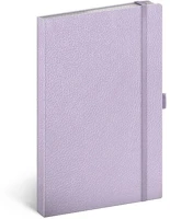 Realsystem A-33208 Vivella 13 × 21 cm lila vonalas notesz kép