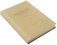 Realsystem TA26-5311-30 Tanári zsebkönyv, heti, 2026/2027 tanév, drapp kép