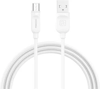 Recci RCM-P200W Micro usb kábel, fehér - 2m kép