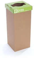 Recobin COR_URE003 Szelektív hulladékgyűjtő, újrahasznosított, 50 l,  