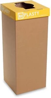 Recobin URE028 szelektív hulladékgyűjtő, újrahasznosított, szlovák felirat, 50 l kép