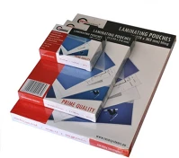 Recosystem 291-RK1805017 Lamináló fólia  56x96 mm 125 mic. 100 lap/csomag kép