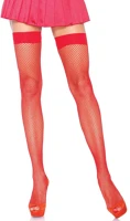 Red H05LEGAV03118 Nylon fishnet stocking -  - o/s - hosiery kép