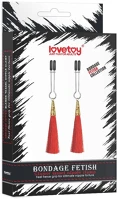 Red H05LVTOY00311 Glamor tassel nipple clamp kép