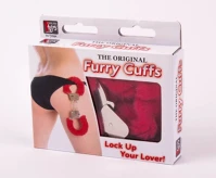 Red H05NMC0000731 Metal handcuff with plush kép