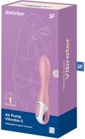 Red H05SATISFY433 Air pump vibrator 2 light kép