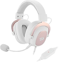 Redragon H510W Zeus 7.1 gaming headset white kép