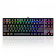 Redragon K552RGB-1BLUEHU Kumara rgb backlit mechanical gaming keyboard blue switches black hu kép