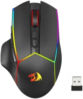 Redragon M612RGB-PRO Axe pro m814 rgb wireless bluetooth gaming mouse black kép