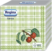 Regina 421635 Szalvéta  salvia 1 rétegű 33x33 cm 1/4 hajtogatott 30 lapos kép