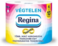 Regina DA503XSZWY8004260015165 Toalettpapír, végtelen 4 tekercs, 2 rétegű, 2000 lap kép