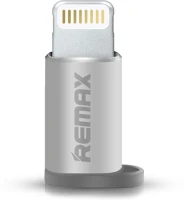 Remax HU6954851289821 Adapter:  micro usb - lightning 8pin adapter ezüst kép