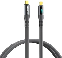 Remax IN31189 Cable usb-c-lightning  zisee, rc-c031, 20w (grey) kép