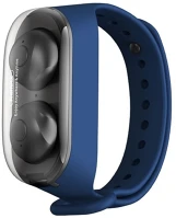 Remax PT6972174157924 Tws-15 headset - kék bluetooth headset, töltő tokkal csukló karpánttal kép