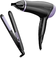 Remington D3016GP D3016gp style essentials 2in1 ajándékcsomag (hajszárító + hajsimító) kép