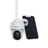 Reolink GO PT plus /4 mp/h265/95°/ir10m/4g/akkumulátoros ip pt dómkamera + napelemes töltő kép