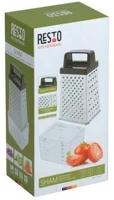 Resto COR_RESH95412 Konyhai reszelő, 4 oldalú, tárolóval,  