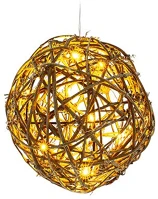 Retlux RXL 257 Rattan gömb 10 led kép