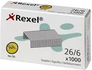 Rexel NO. 56 Tűzőkapocs, 26/6,  
