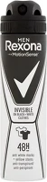Rexona 25.00522 Izzadásgátló deo férfi  invisible black & white 150ml kép