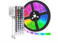 Rgb RGB5050MG44GOMB öntapadós led szalag távirányítóval 5m 44gombos rgb5050 led kép