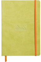 Rhodia 117456C Napló clairefontaine rama a/5 80 lapos ponthálós puha fedeles, gumis, ánizszöld kép