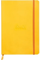 Rhodia 117466C Napló clairefontaine rama a/5 80 lapos ponthálós puha fedeles, gumis, nárciszsárga kép