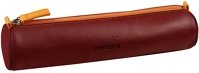 Rhodia 319000C Tolltartó clairefontaine rama 21,5x5 cm hengeres, műbőr, burgundivörös kép