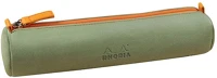 Rhodia 319005C Tolltartó clairefontaine rama 21,5x5 cm hengeres, műbőr, szeladonzöld kép