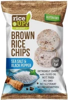 Rice up 14.01096 Rizschips  sós és borsos 60g kép