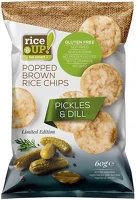 Rice up 14.01098 Rizschips  uborkás 60g kép
