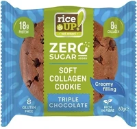 Rice up 14.02730 Rizskeksz  zero collagen-protein triplacsoki 60 g kép