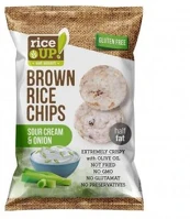 Rice up COR_KHK602 Barnarizs chips, 60 g, hagymás-tejfölös kép